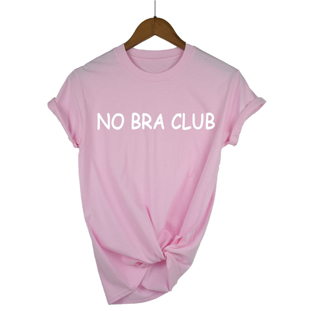 NO BRA CLUB Women T-Shirt