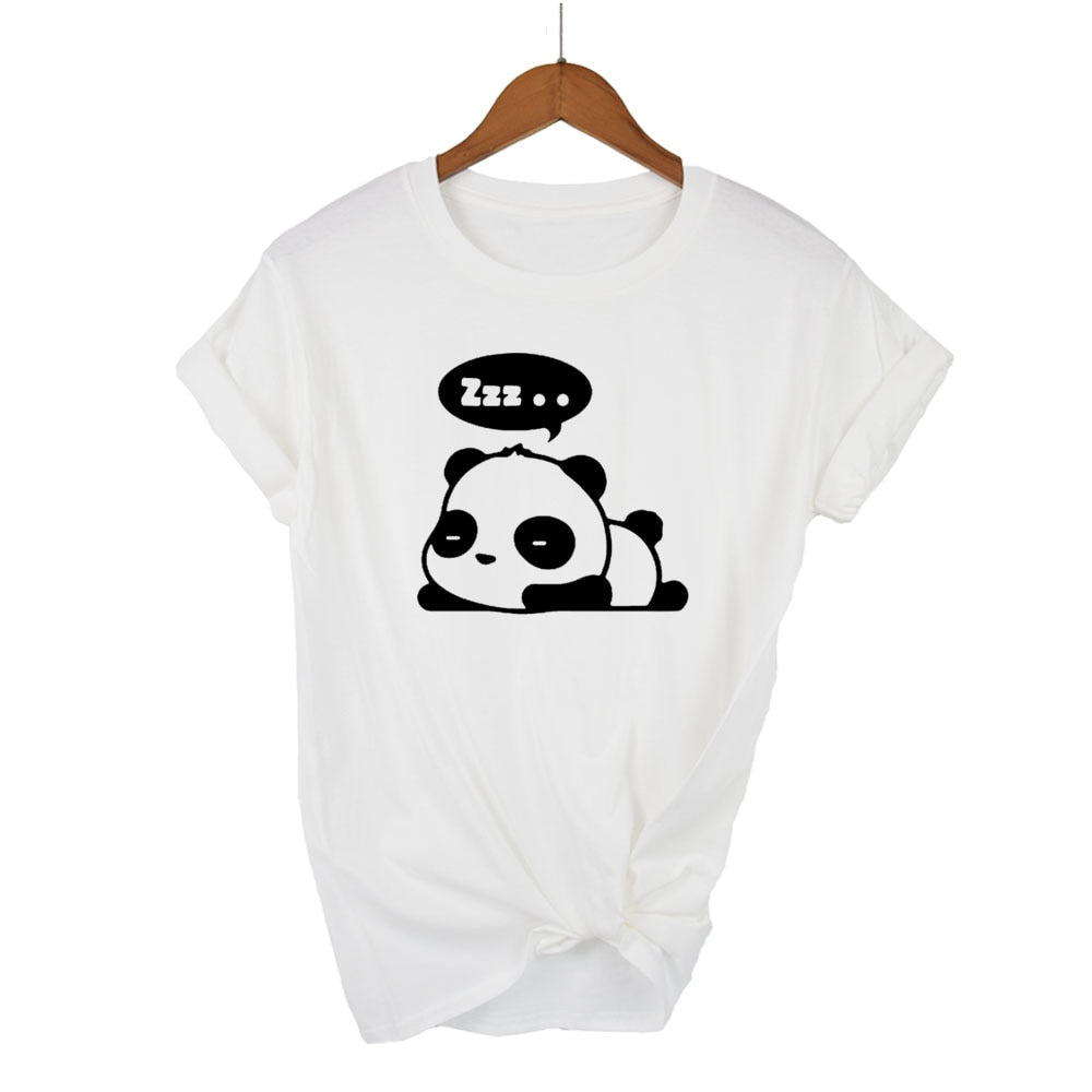 Top quality Cotton Fashion Panda Women T-Shirt